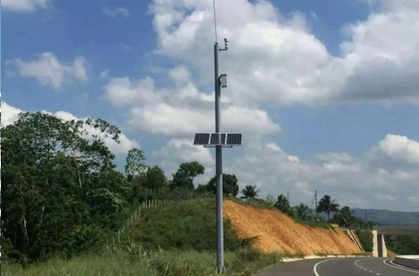 华通远航太阳能供电系统 为牙买加南北高速公路保驾护航