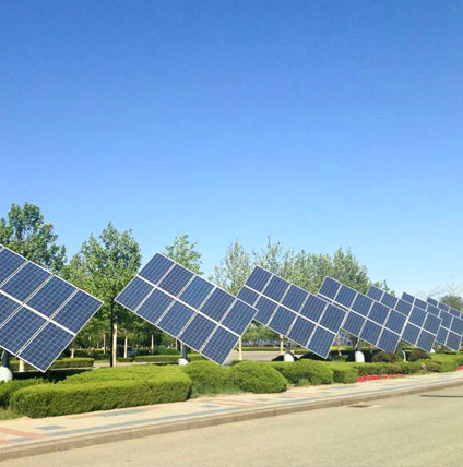 太阳能+市电供电