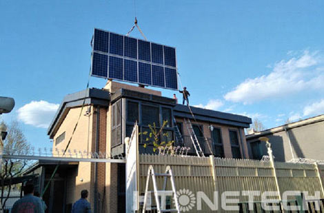 【华通远航】安装屋顶太阳能热水系统有哪些注意事项？