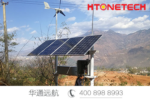 5G+，智慧园区监控供电推荐华通远航太阳能供电系统！