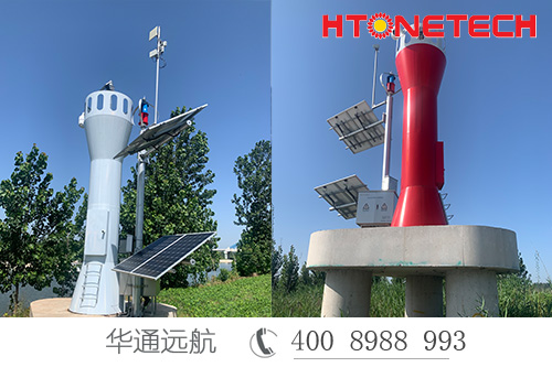 华通远航京杭运河航道视频监控风光互补系统安装完成