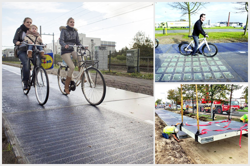 太阳能自行车道